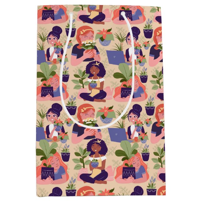 Plant Dam  Gift Bag (Framsidan)