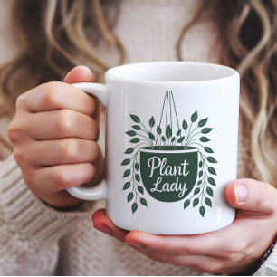 Plant Dam Hanging Plant Kaffemugg