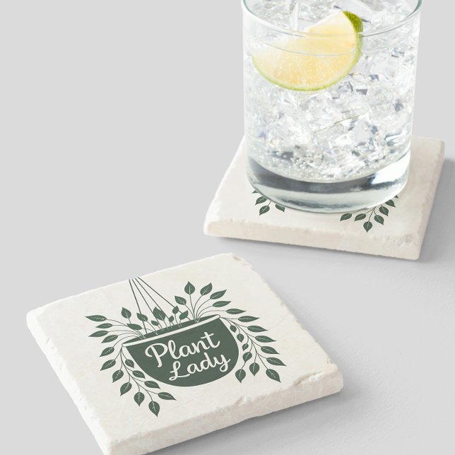 Plant Dam Hanging Plant Stenunderlägg (Skapare uppladdad)