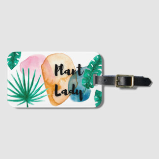 Plant Dam Luggage Tag Bagagebricka