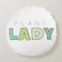Plant Dam Round Pillow