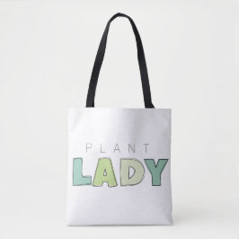 Plant Dam Tote Bag Tygkasse