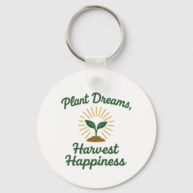 Plant Dreams Harvest Happiness Nyckelring (Framsida)