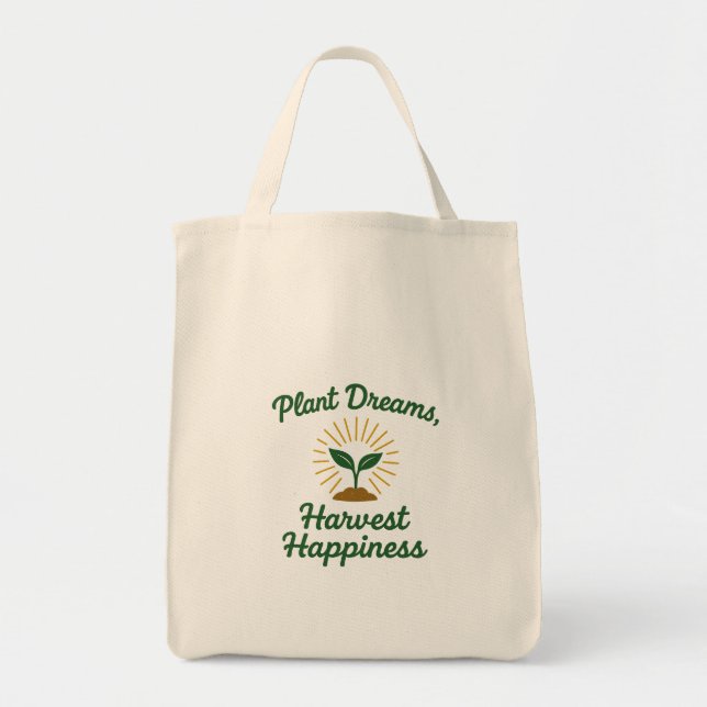 Plant Dreams Harvest Happiness Tygkasse (Framsidan)