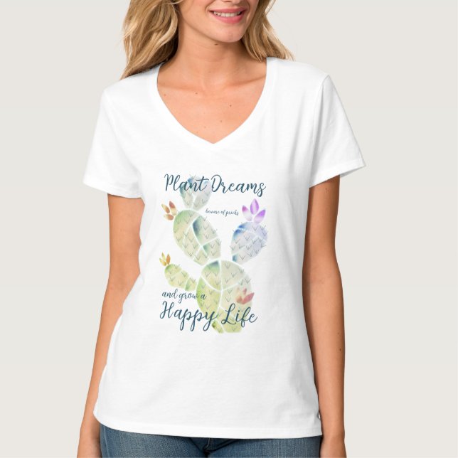 Plant Dreams T Shirt (Framsida)