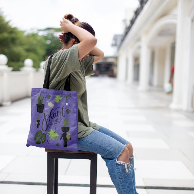 Plant Dreams Tote Tygkasse (Skapare uppladdad)