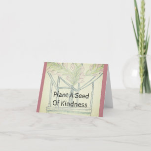 Plant Kindness Kort