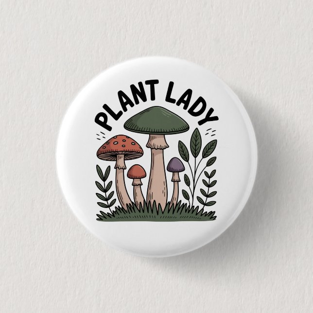 Plant Lady Knapp (Framsida)