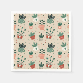 Plant Lover Paper Napkins Pappersservett