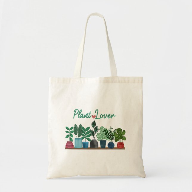 Plant Lover Tygkasse (Framsidan)