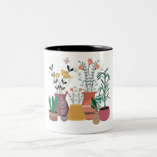 Plant Lycklig Två-Tonad Mugg