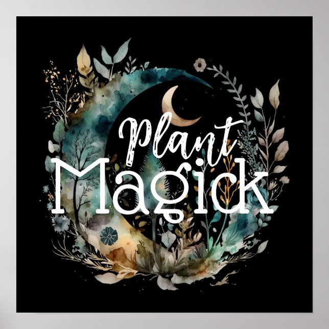 Plant Magick Poster (Framsidan)
