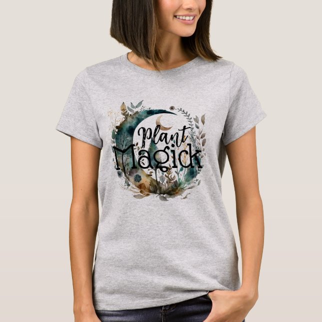 Plant Magick T Shirt (Framsida)