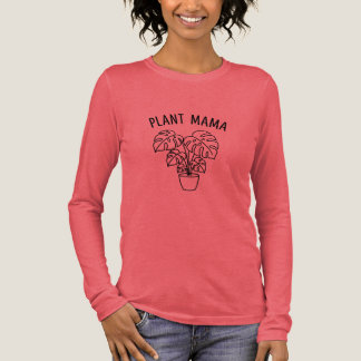Plant Mama | Monstera Line Art | Plant Lover Gift T Shirt