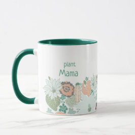Plant Mamma Cactus Succulents Personalize Mugg