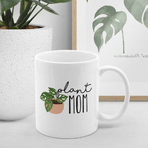 Plant Mamma Cute Plant Älskare Kaffemugg