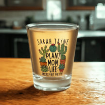 Plant Mamma Life Prickly Cactus Shot Glass