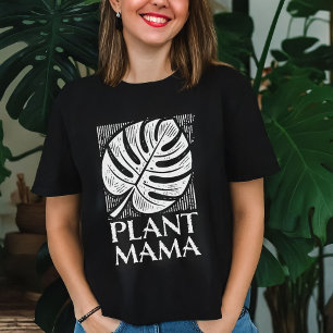 Plant Mamma Monstera Löv Nature Älskare T Shirt