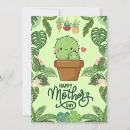 Plant Mamma Mors dag Julkort