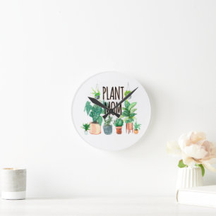 Plant Mamma - , plantergåva till Mamma Rund Klocka