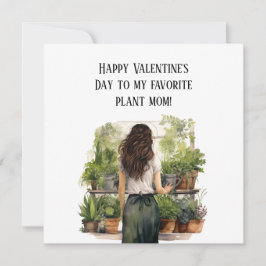 Plant Mamma Valentine Day Julkort