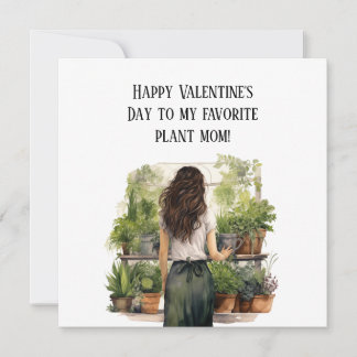 Plant Mamma Valentine Day Julkort