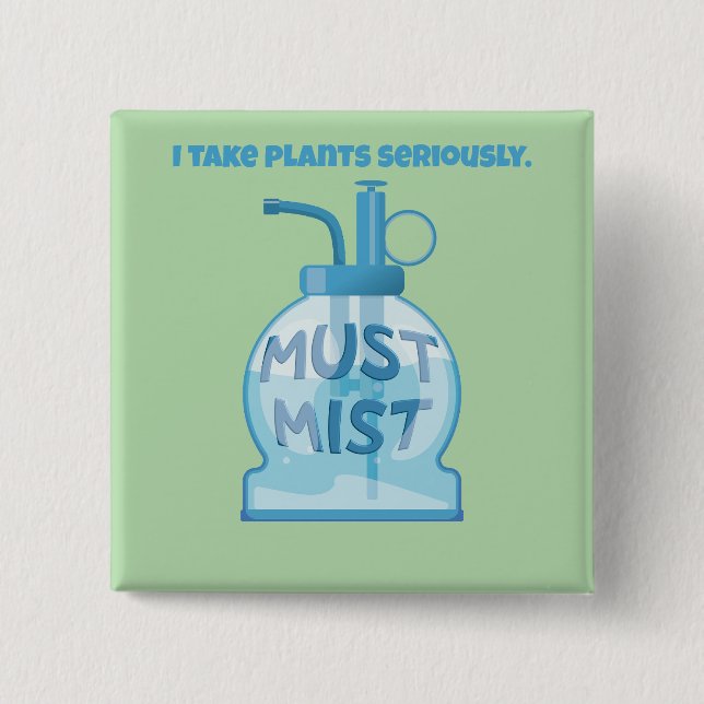 Plant mister misting pot plants knapp (Framsida)