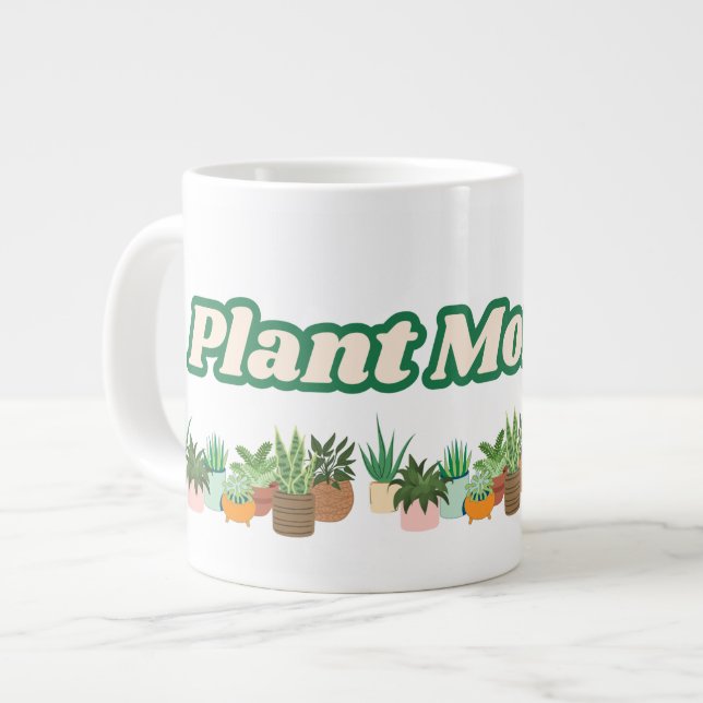 Plant Mommy Jumbo Mug Jumbo Mugg (Framsida vänster)