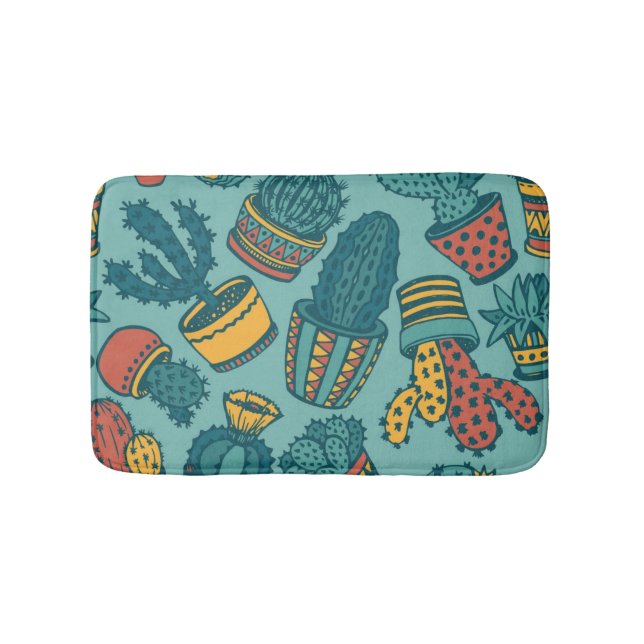 Plant mönster badrumsmatta (Framsidan)