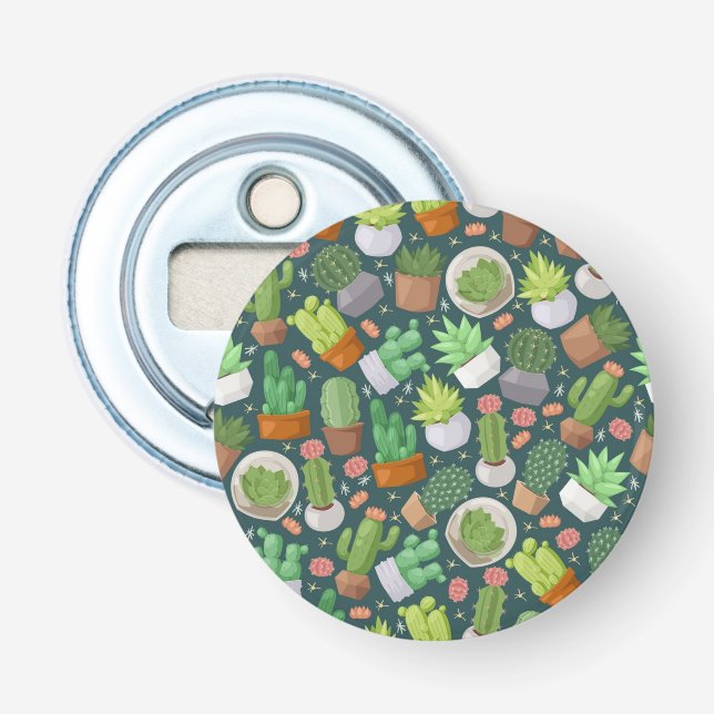 Plant mönster flasköppnare (Framsidan)