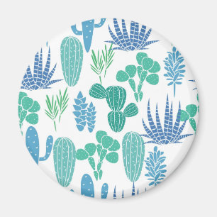 Plant mönster magnet