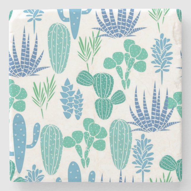 Plant mönster stenunderlägg (Framsidan)