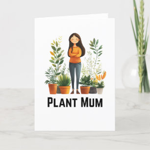Plant Morsa Hälsning Card Tack Kort