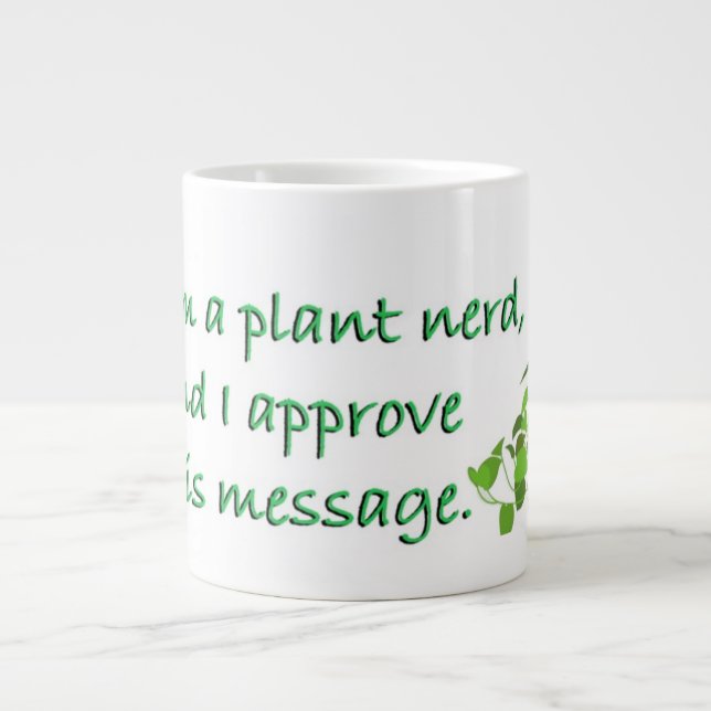 PLANT NERDS UNITE!  JUMBO MUGG (Framsidan)