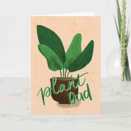 Plant Pappa Fars dag Kort