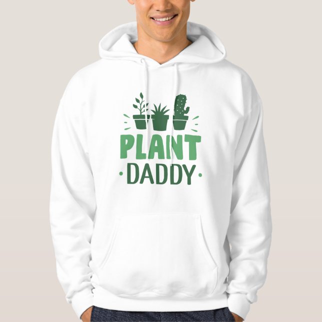 Plant Pappa Hoodie (Framsida)