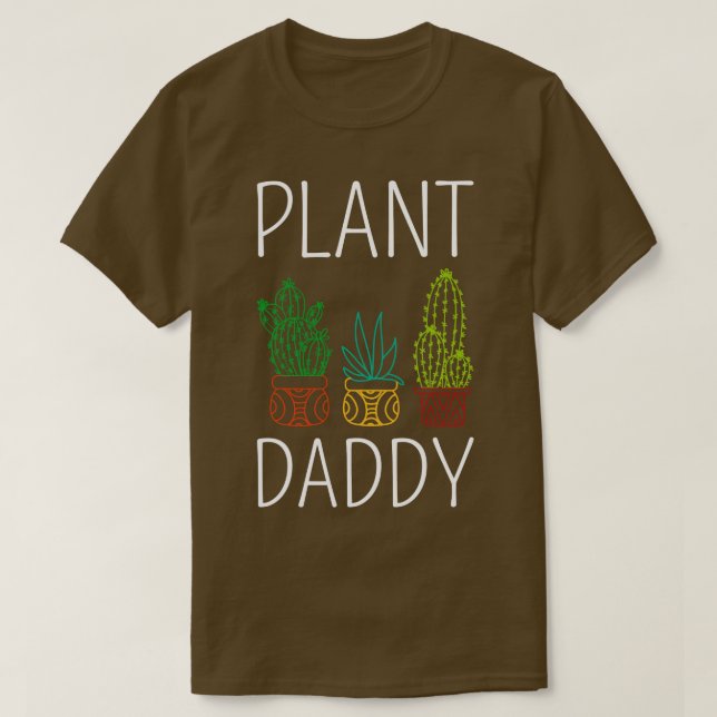 Plant Pappa II T Shirt (Design framsida)