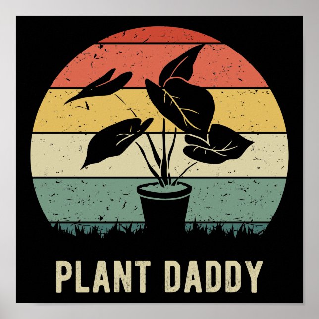 Plant Pappa IV Poster (Framsidan)