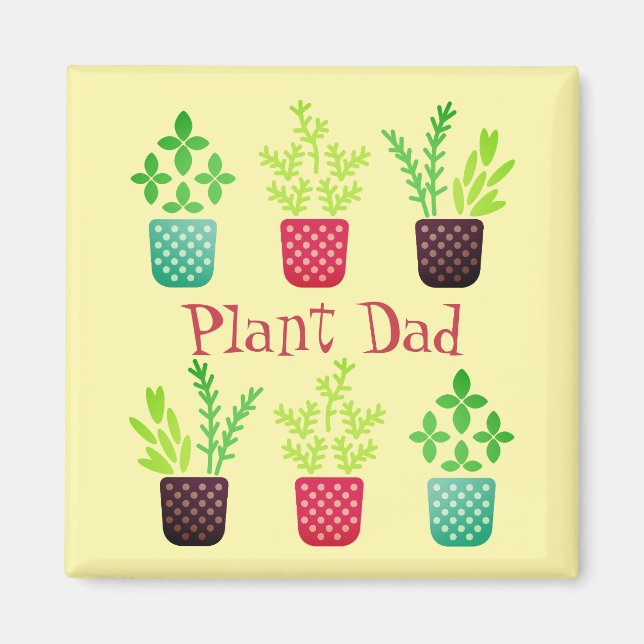 Plant Pappa Magnet (Framsidan)