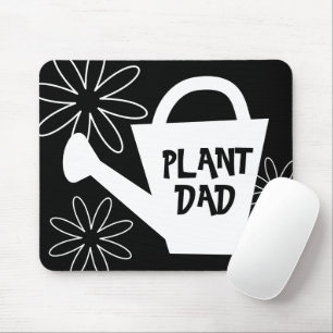 Plant Pappa mousepad. Lustigt  citattecken Musmatta