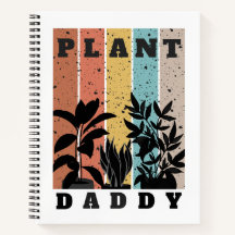 Plant pappa Spiral Notebook