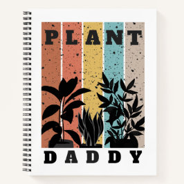 Plant pappa Spiral Notebook