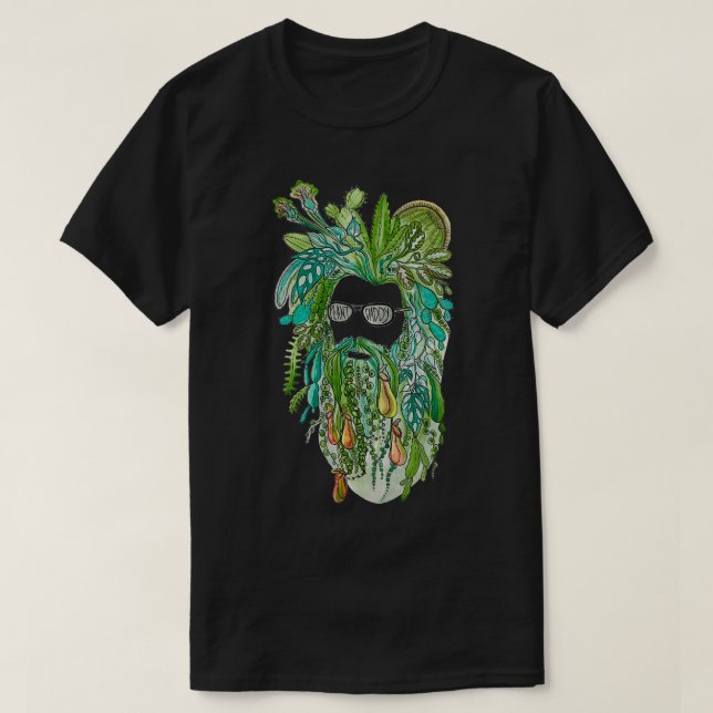 Plant Pappa T Shirt (Design framsida)