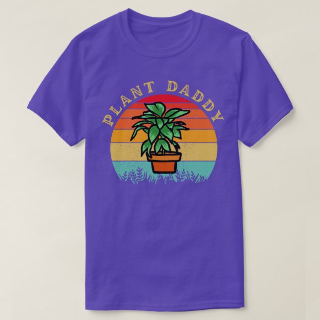 Plant Pappa T Shirt (Design framsida)