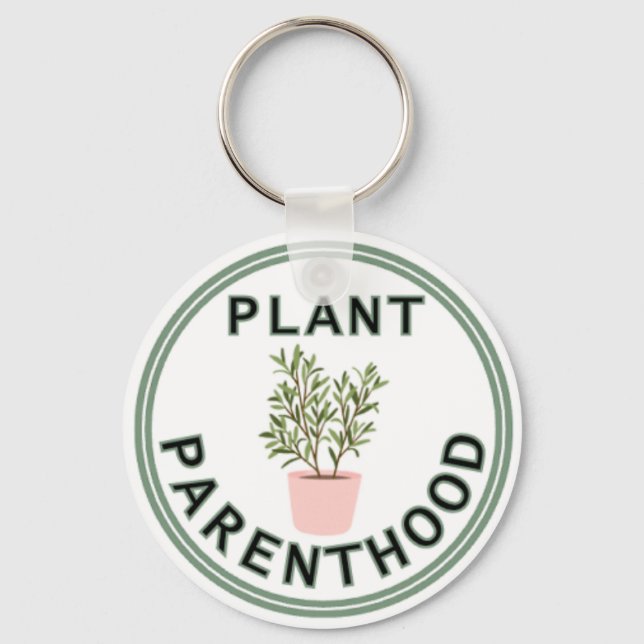 Plant Parenthood Keychain  Nyckelring (Baksida)