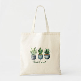 Plant Parte Bag, Plant Morsa Gifts Tygkasse