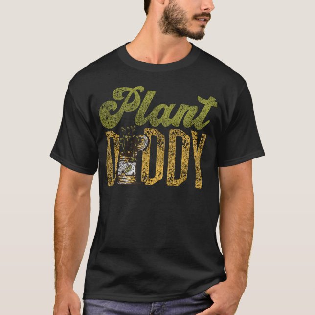 Plant Plant Pappa T Shirt (Framsida)