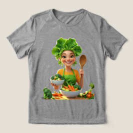 Plant-Powered Chef – Cooking with Kindness T Shirt