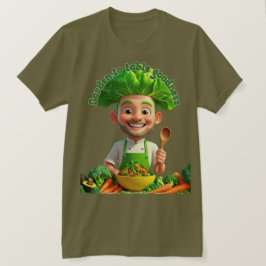Plant-Powered Chef – Cooking with Kindness T Shirt