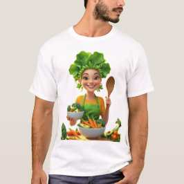 Plant-Powered Chef – Cooking with Kindness T Shirt